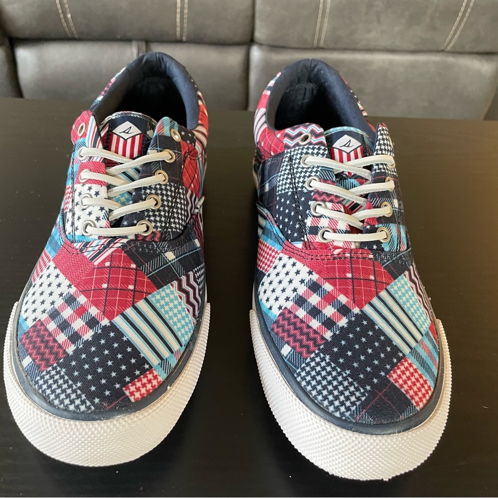 Sperry Striper USA Blue Multi